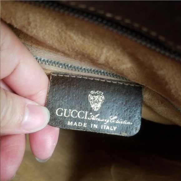 Authentic Vintage Gucci GG Monogram Supreme Sherry Web Ophidia Shopper Tote Bag - Picture 9 of 12